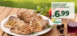 Bennet Cotolette e nodini di suino italiano filiera valore bennet offerta
