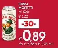 Bennet Birra MORETTI offerta