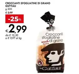 Bennet Croccanti sfogliatine di grano GUTTIAU offerta