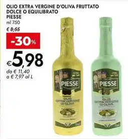 Bennet Olio extra vergine d'oliva fruttato dolce o equilibrato PIESSE offerta
