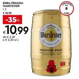 Bennet Birra premium WARSTEINER offerta