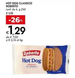 Bennet Hot dog classico ROBERTO offerta
