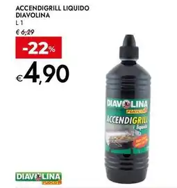 Bennet Accendigrill liquido DIAVOLINA offerta