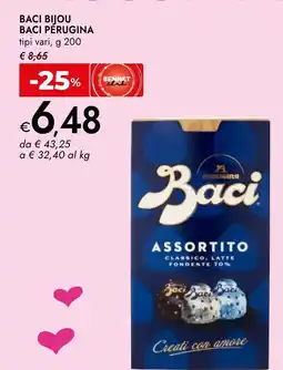 Bennet Baci bijou baci PERUGINA offerta