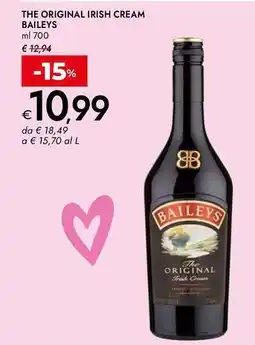 Bennet The original irish cream BAILEYS offerta