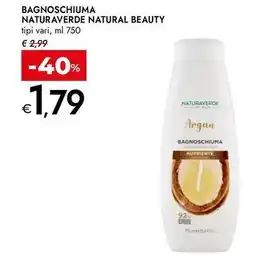 Bennet Bagnoschiuma naturaverde natural beauty offerta