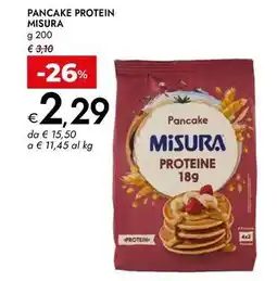 Bennet Pancake protein MISURA offerta