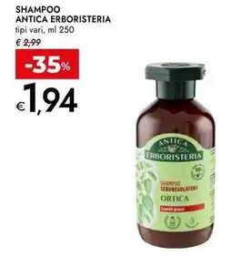 Bennet Shampoo ANTICA ERBORISTERIA offerta