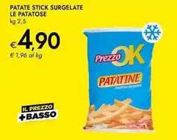 Bennet Patate stick surgelate LE PATATOSE offerta