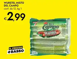 Bennet Wurstel misto DEL CAMPO offerta