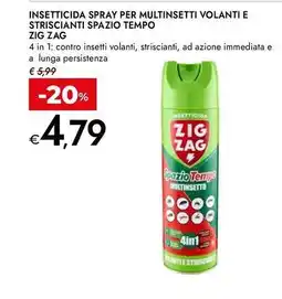Bennet Insetticida spray per multinsetti volanti e striscianti spazio tempo ZIG ZAG offerta
