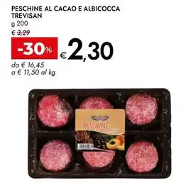 Bennet Peschine al cacao e albicocca TREVISAN offerta