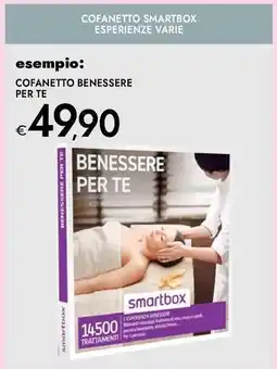 Bennet Smartbox cofanetto benessere per te offerta