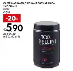 Bennet Caffè macinato originale 100% arabica TOP PELLINI offerta