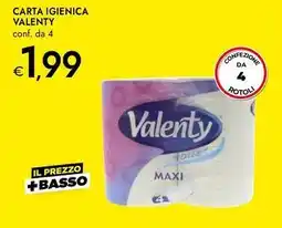 Bennet Carta igienica VALENTY offerta