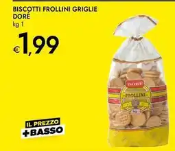 Bennet Biscotti frollini griglie DORÉ offerta