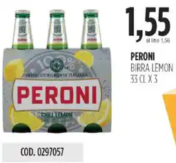 Carico Cash & Carry Peroni birra lemon offerta