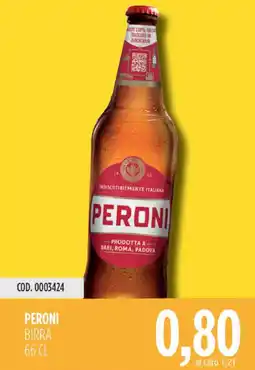 Carico Cash & Carry Peroni birra offerta