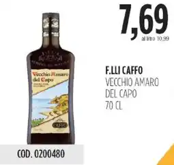 Carico Cash & Carry F.lli caffo vecchio amaro del capo offerta