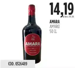 Carico Cash & Carry Amara amaro offerta