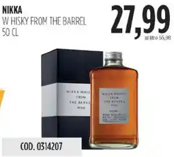 Carico Cash & Carry Nikka whisky from the barrel offerta