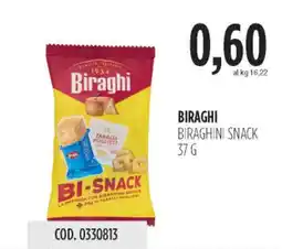 Carico Cash & Carry Biraghi biraghini snack offerta