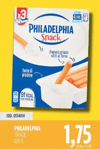 Carico Cash & Carry Philadelphia snack offerta