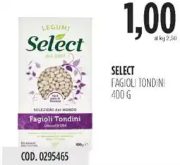 Carico Cash & Carry Select fagioli tondini offerta