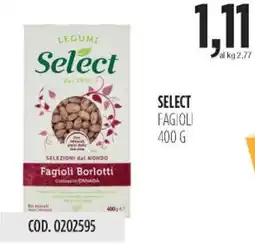 Carico Cash & Carry Select fagioli offerta