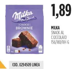 Carico Cash & Carry Milka snack al cioccolato offerta