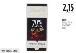 Carico Cash & Carry Lindt tavoletta di cioccolato offerta