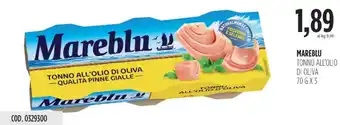 Carico Cash & Carry Mareblu tonno all'olio di oliva offerta
