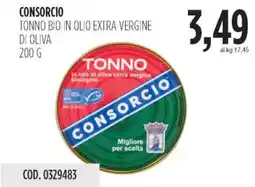 Carico Cash & Carry Consorcio tonno bio in olio extra vergine di oliva offerta