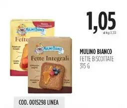 Carico Cash & Carry Mulino bianco fette biscottate offerta
