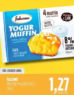 Carico Cash & Carry Falcone muffin yogurt/fruit offerta