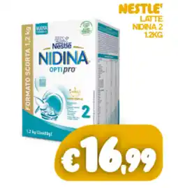 Franzy's Nestle' latte nidina 2 offerta