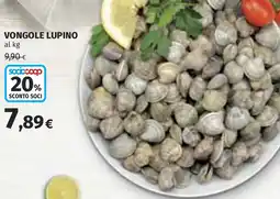 Coop Vongole lupino offerta