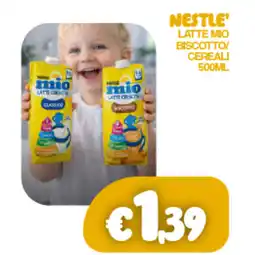 Franzy's Nestle' latte mio biscotto/ cereali offerta