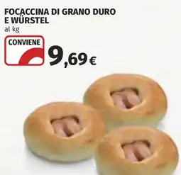 Coop Focaccina di grano duro e würstel offerta