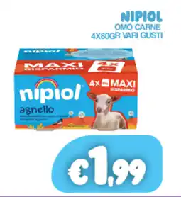 Franzy's Nipiol omo carne offerta