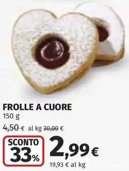 Coop Frolle a cuore offerta