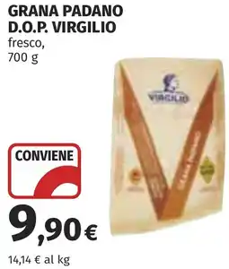 Coop Grana padano d.o.p. VIRGILIO offerta