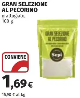 Coop Gran selezione al pecorino offerta