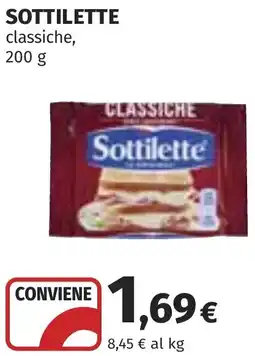Coop Sottilette offerta