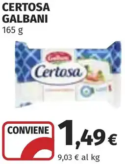 Coop Certosa GALBANI offerta