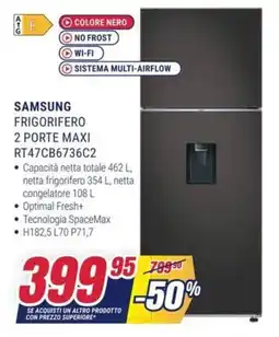 Trony SAMSUNG FRIGORIFERO 2 PORTE MAXI RT47CB6736C2 offerta