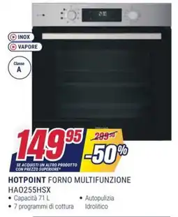Trony HOTPOINT FORNO MULTIFUNZIONE HA0255HSX offerta