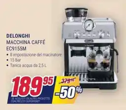 Trony DELONGHI MACCHINA CAFFÉ EC9155M offerta