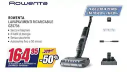 Trony ROWENTA LAVAPAVIMENTI RICARICABILE GZ5736 offerta