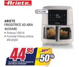 Trony ARIETE FRIGGITRICE AD ARIA 4630ARE offerta